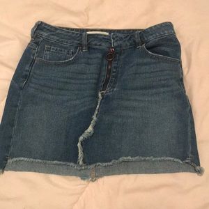 Jean skirt
